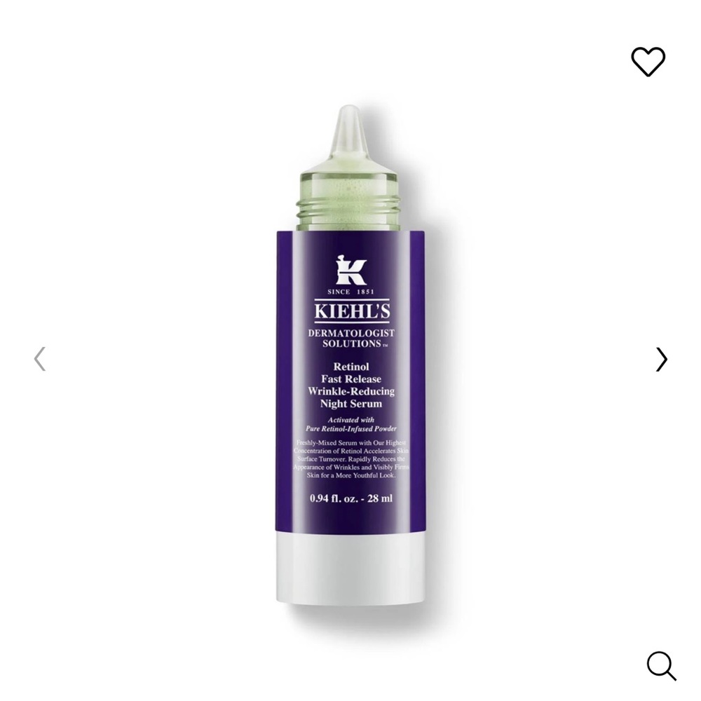 NEW FULL SIZE KIEHL’S RETINOL NIGHT SERUM 28ml
